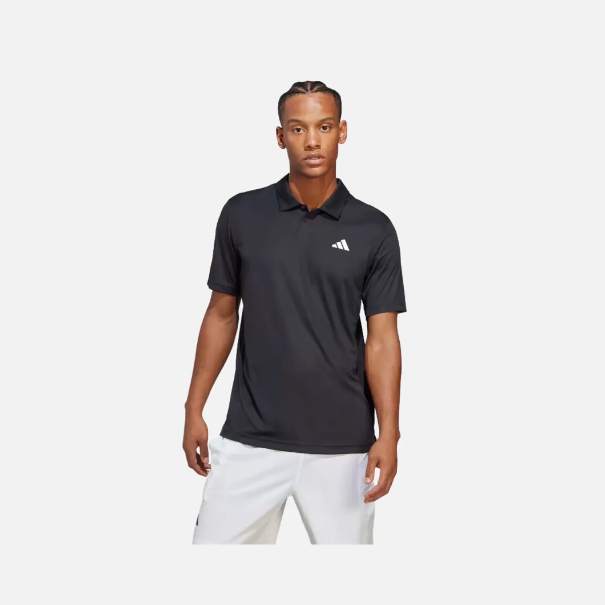 Adidas Club Men's Tennis Polo T-shirt -Black