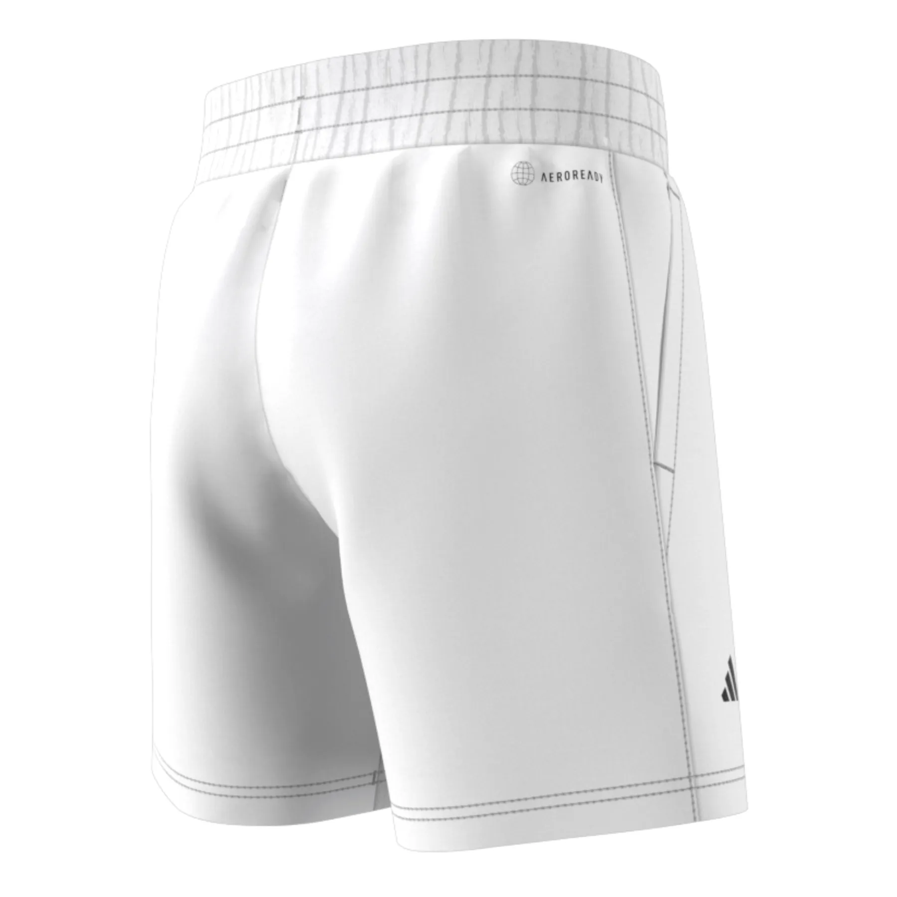 Adidas Performance Club 3S Boys Tennis Short - White