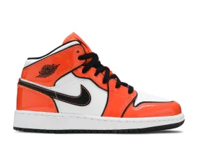 Air Jordan 1 Mid 'Turf Orange' (GS)