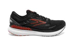 Brooks Glycerin GTS 19 Mens Running Shoe Black/Grey/Red Clay