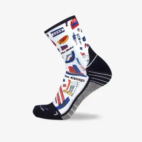 Chicago Doodle Socks (Mini-Crew)