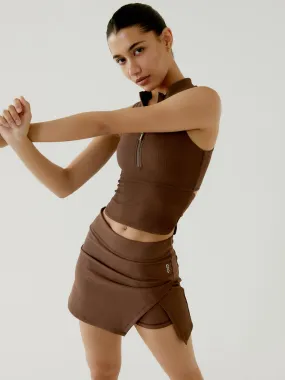 Harper Skort - Brown