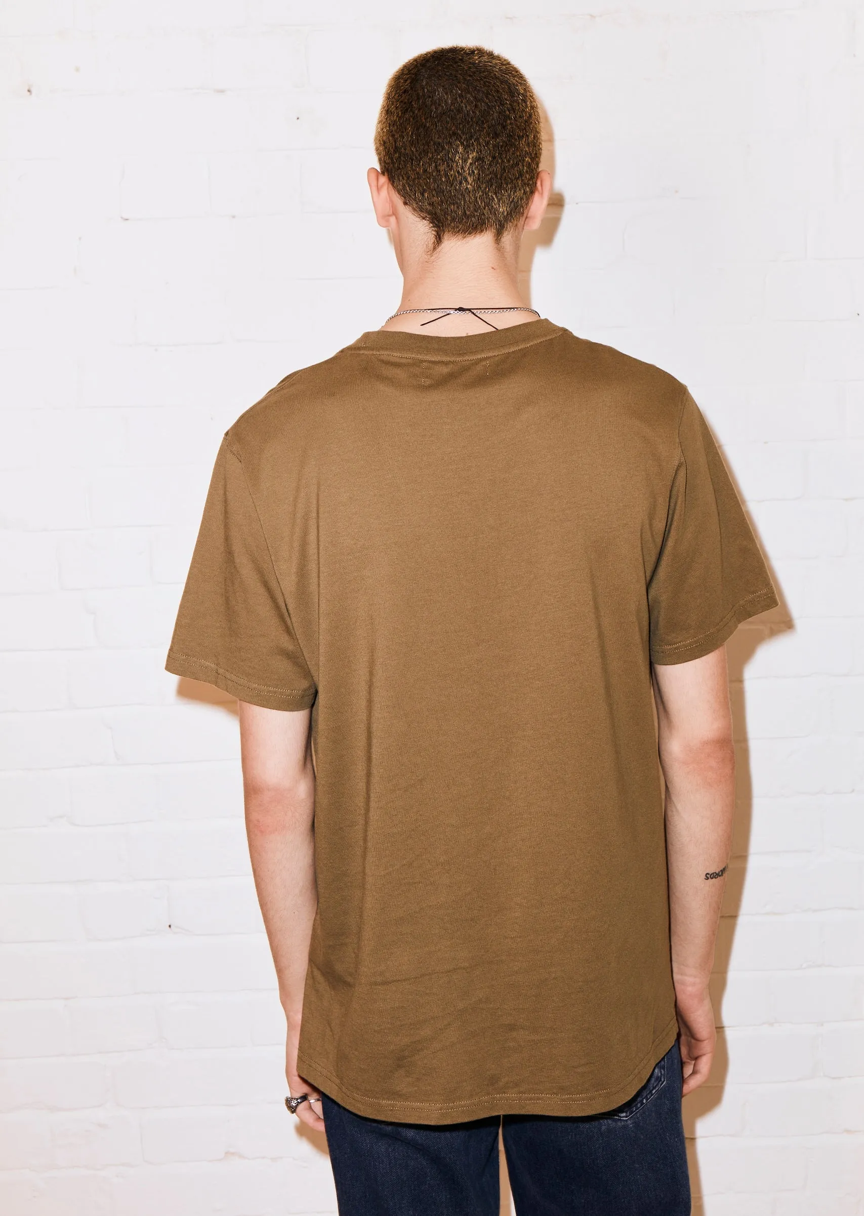 House of Holland @cristina_banban 'Sam' Khaki Tee