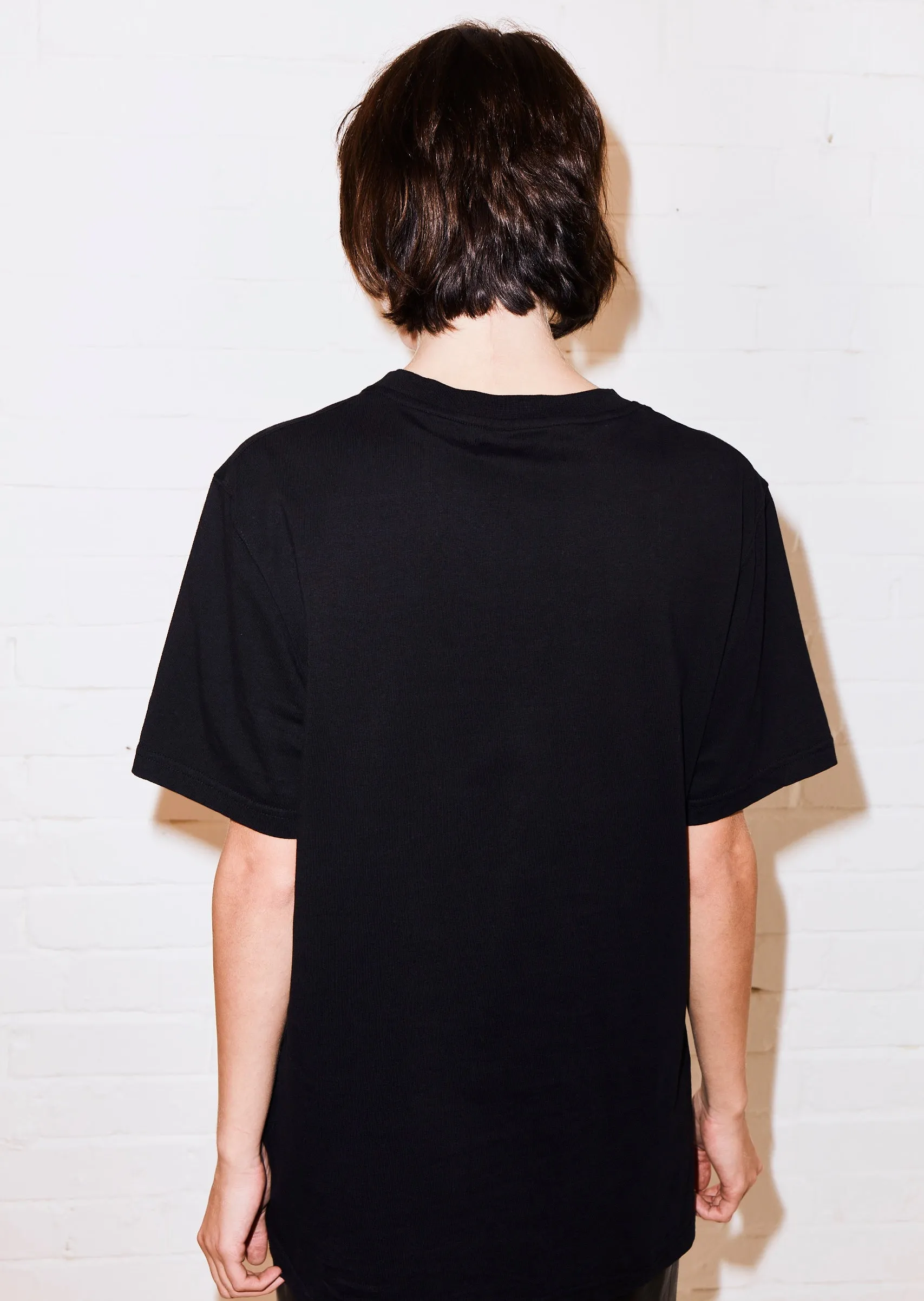 House of Holland @shesvague 'Bra' Black Tee