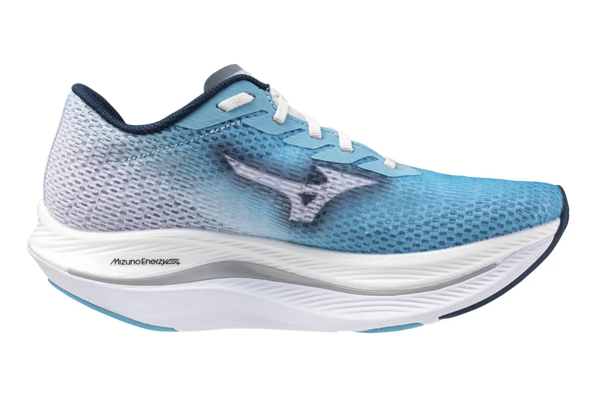 Mizuno Wave Rebellion Flash 2 B River Blue/Blue Wing Teal/White Womens