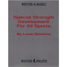 WSBB Books - Special Strength Development For All Sports